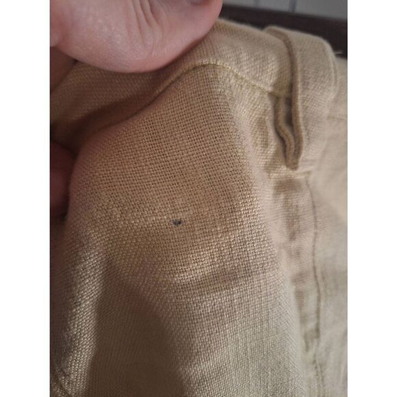 Free People Womens‎ Can't Blame Me Linen Mini Skirt Size 8 - Picture 3 of 6